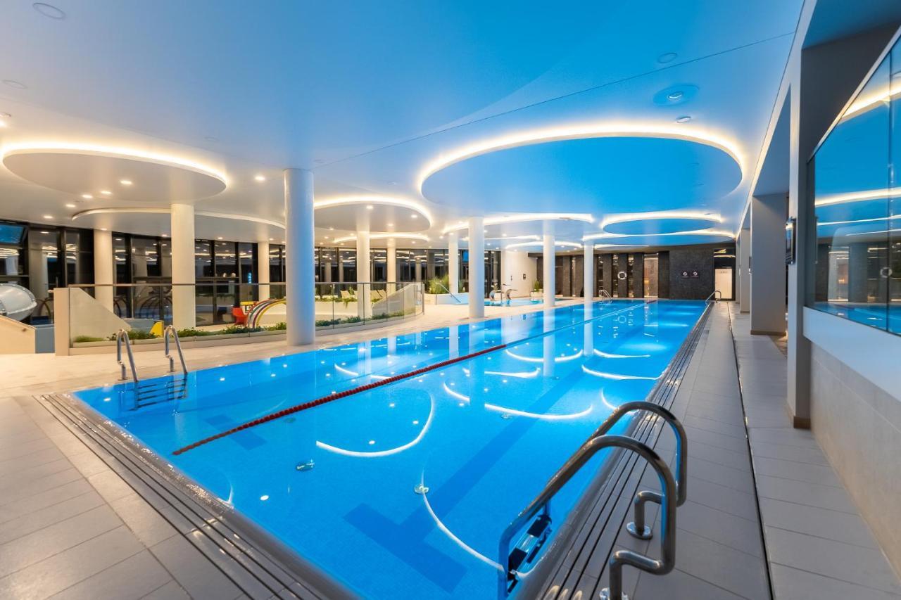 Wave, Polanki Aqua W Kolobrzegu, Free Garage, Swimming Pool, Sauna And Other! Lägenhet Exteriör bild